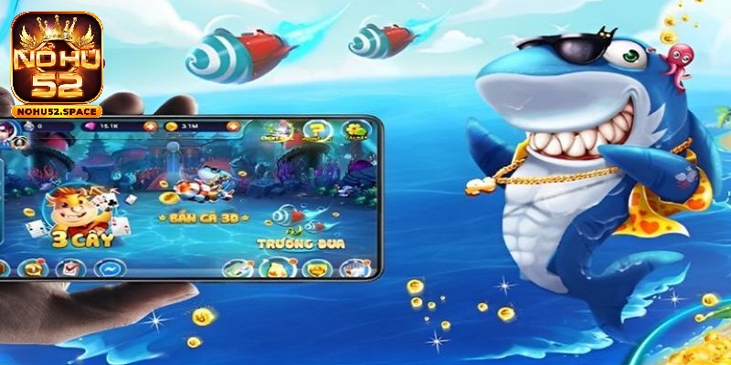Game bắn cá Nohu52 có đồ họa ấn tượng, chân thực đến từng chi tiết.